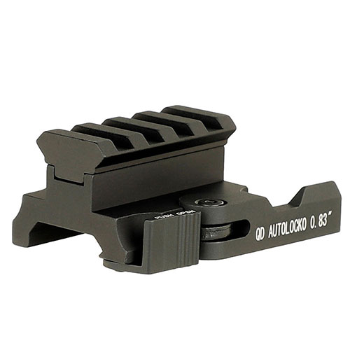 Upptäck Tactical Riser / QD Picatinny Mount 0.83" från German Tactical Systems! Snabb montering och justering för optimal skjutposition. Perfekt för sikten och tillbehör. 🚀🔫 Lär dig mer!